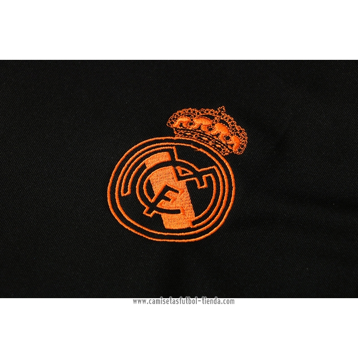Chandal del Real Madrid 2021 2022 Manga Corta Negro